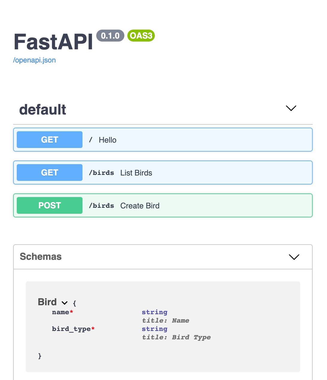 Fast API Fast API